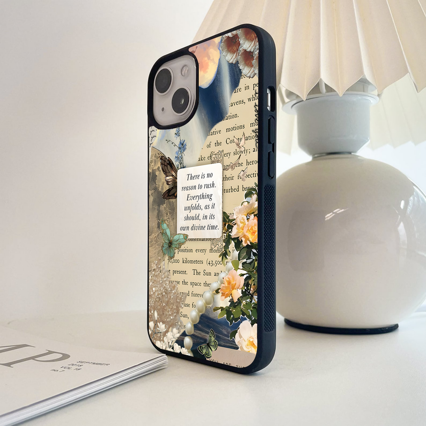 Divine Time Bloom Glass Case