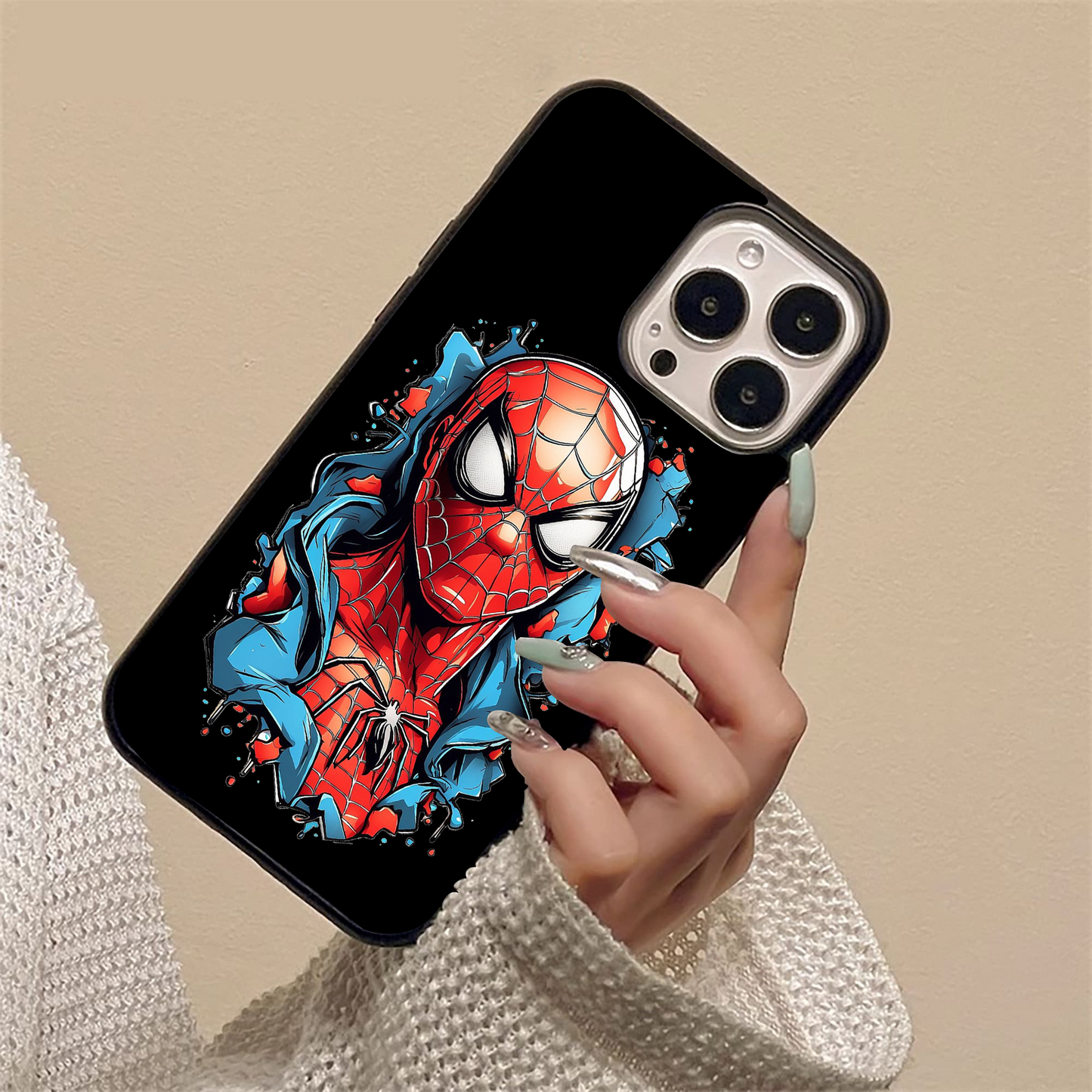 Spidey Glass Case