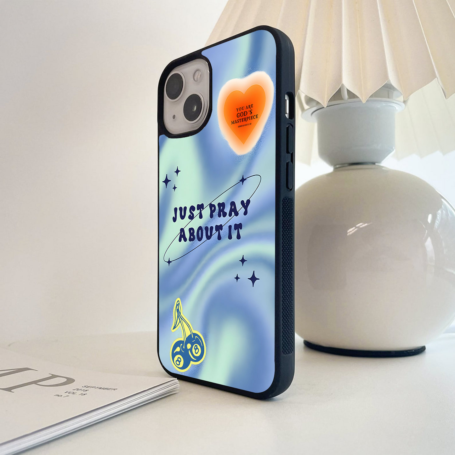 Faith Glow Vibes Glass Case