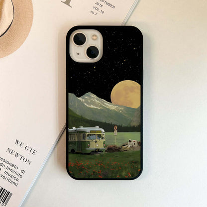 Midnight Journey Home  Glass Case