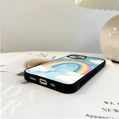 Rainbow Cloud Magic Glass Case