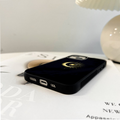 Mystic Lunar Flame Glass Case