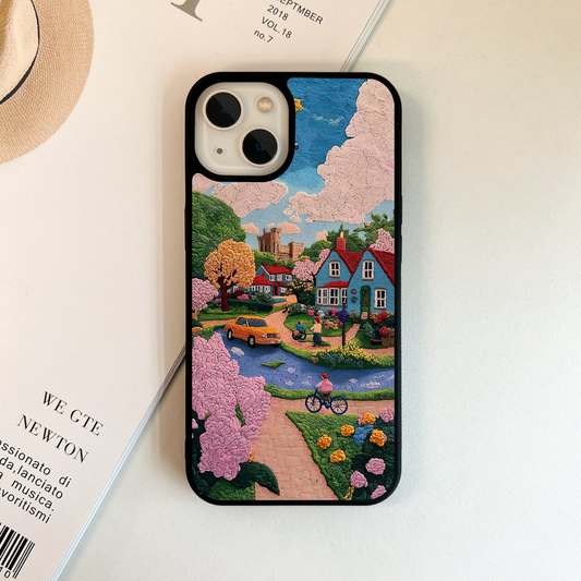 Clay Cottage Spring Glass Case