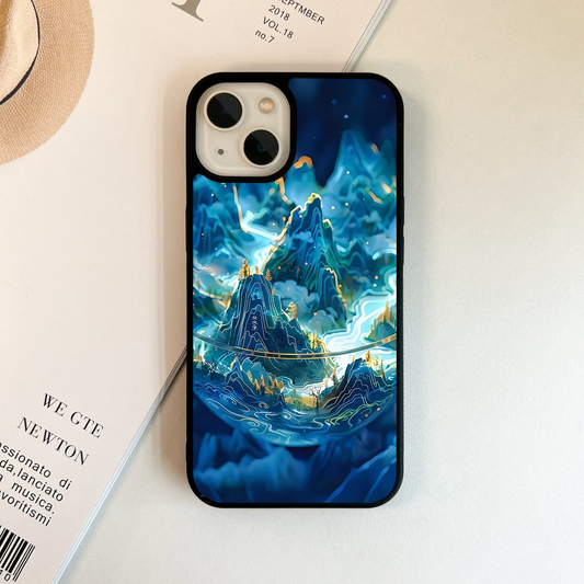 Miniature Mountains Glass Case