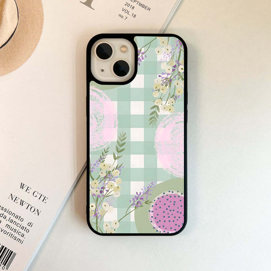 Spring Picnic Bloom Glass Case