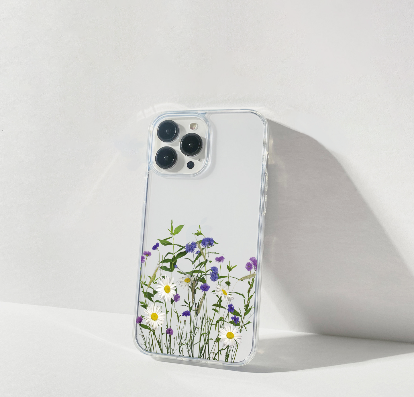 Spring Meadow Bloom Clear  Silicon Cover