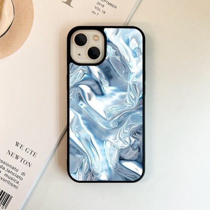 Melted Ice Aura Glass Case