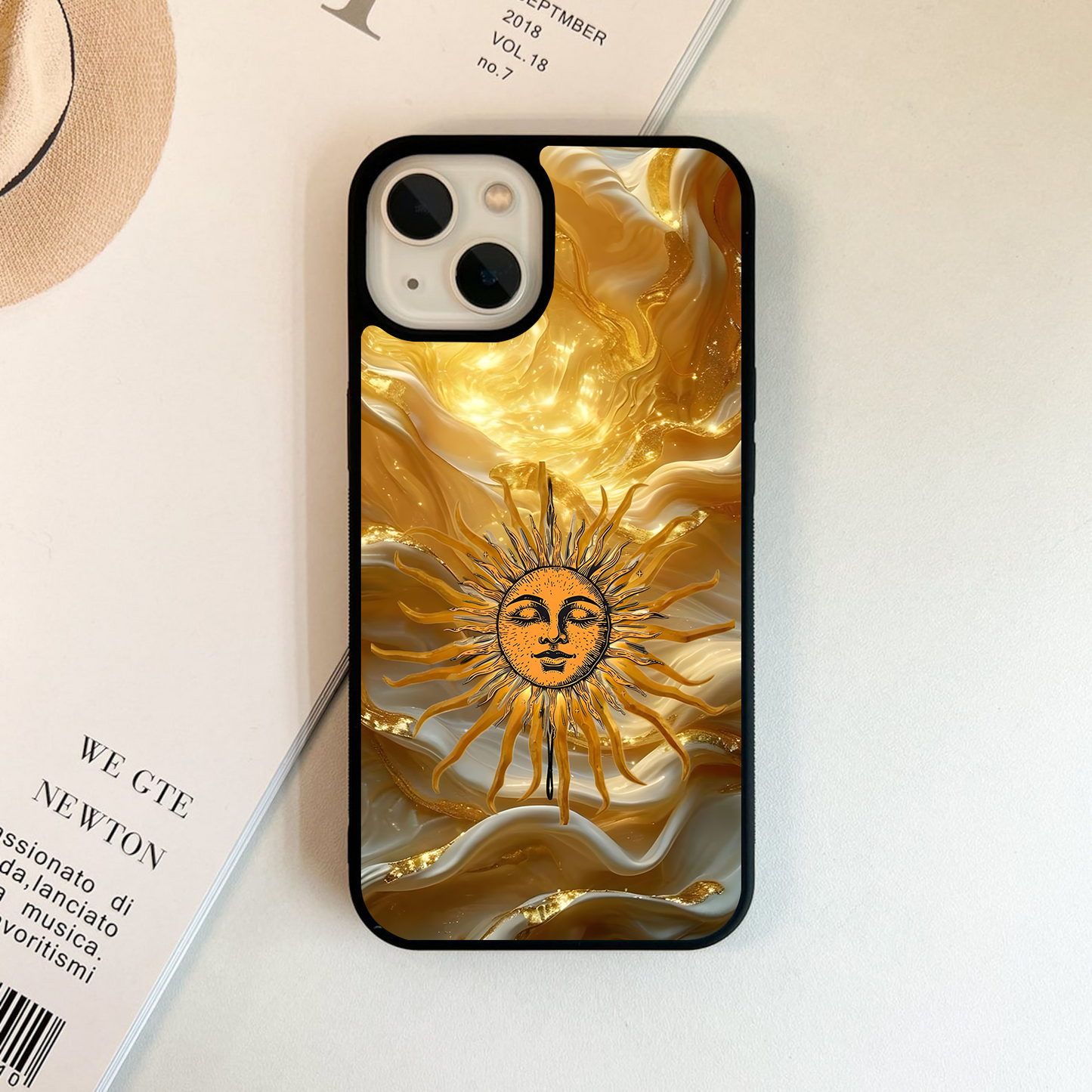 Eternal Golden Glow Glass Case