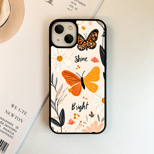 Shine Bright Bloom Glass Case