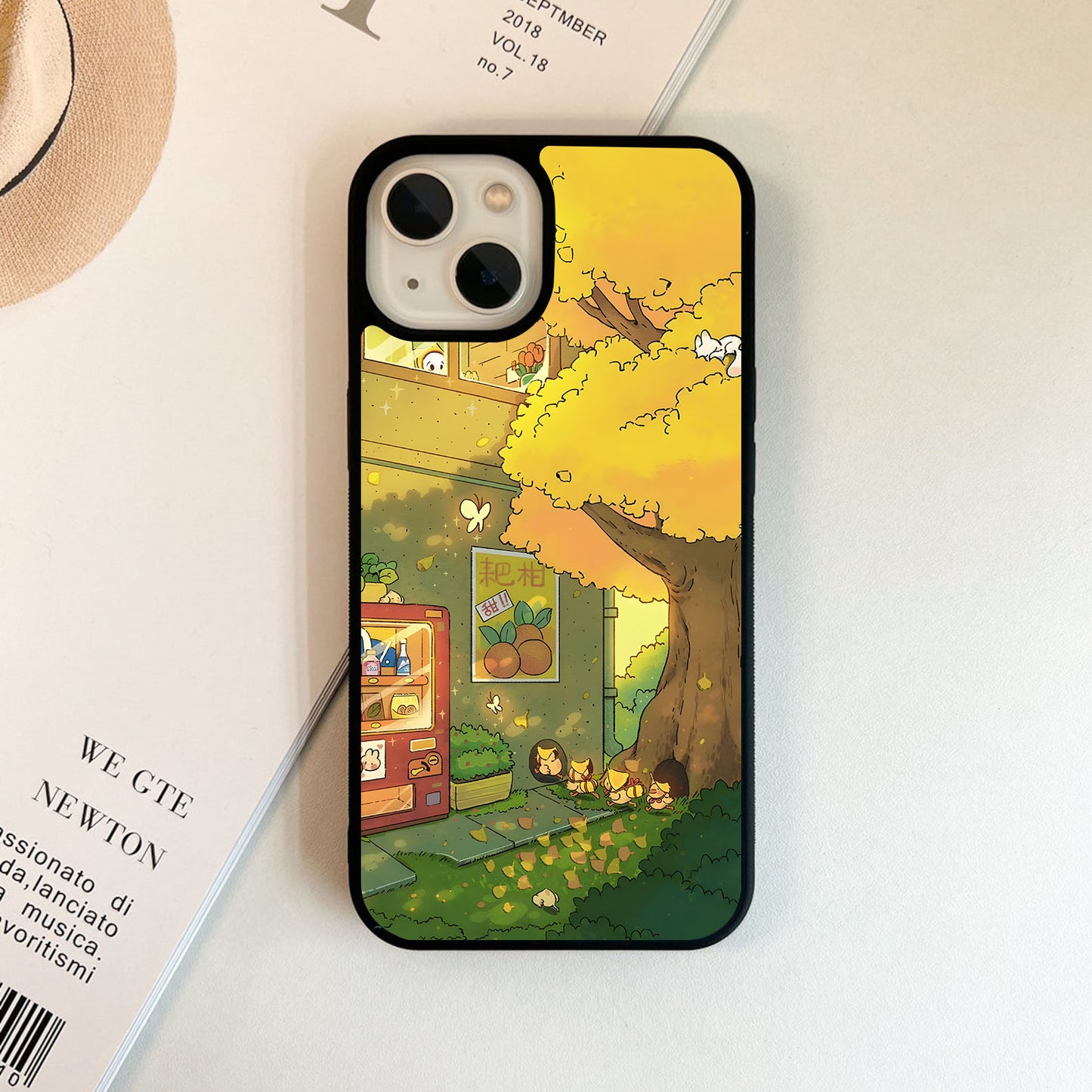 Golden Leaf Play Glass Case