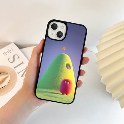 Fuzzy Bloom Hil Glass Case