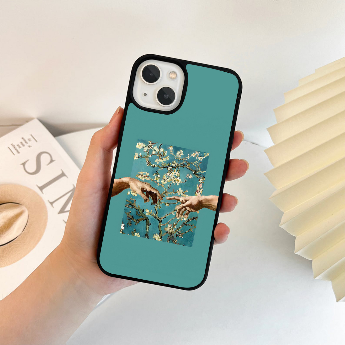 Divine Touch Blossom Glass Case