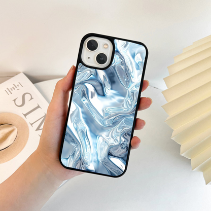 Melted Ice Aura Glass Case