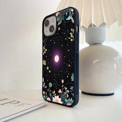 Moonlit Blossom Dreams  Glass Case