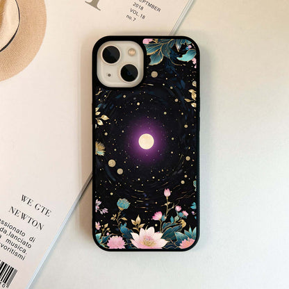 Moonlit Blossom Dreams  Glass Case