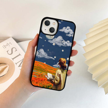 Starfield Poetry Night Glass Case