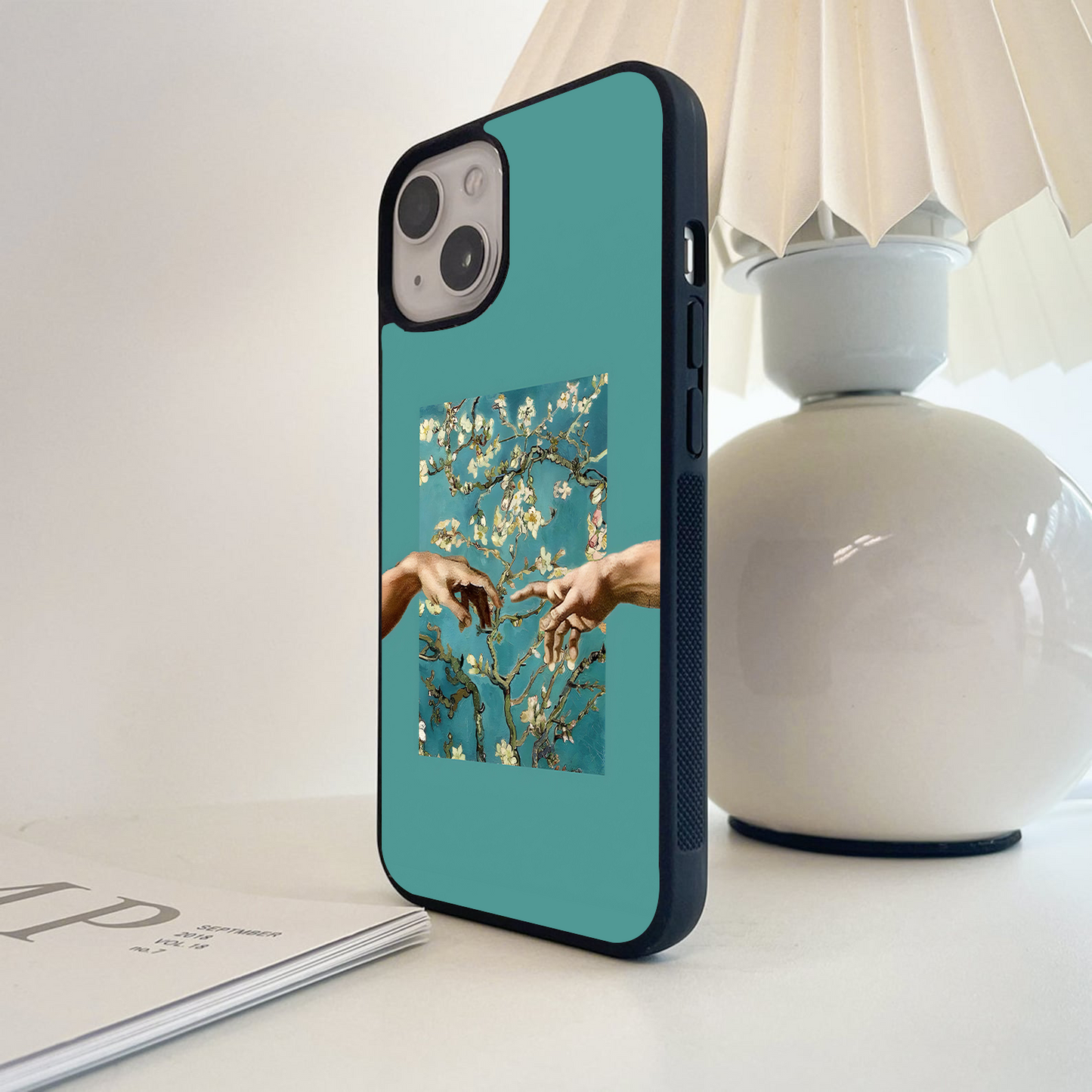 Divine Touch Blossom Glass Case