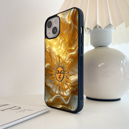 Eternal Golden Glow Glass Case