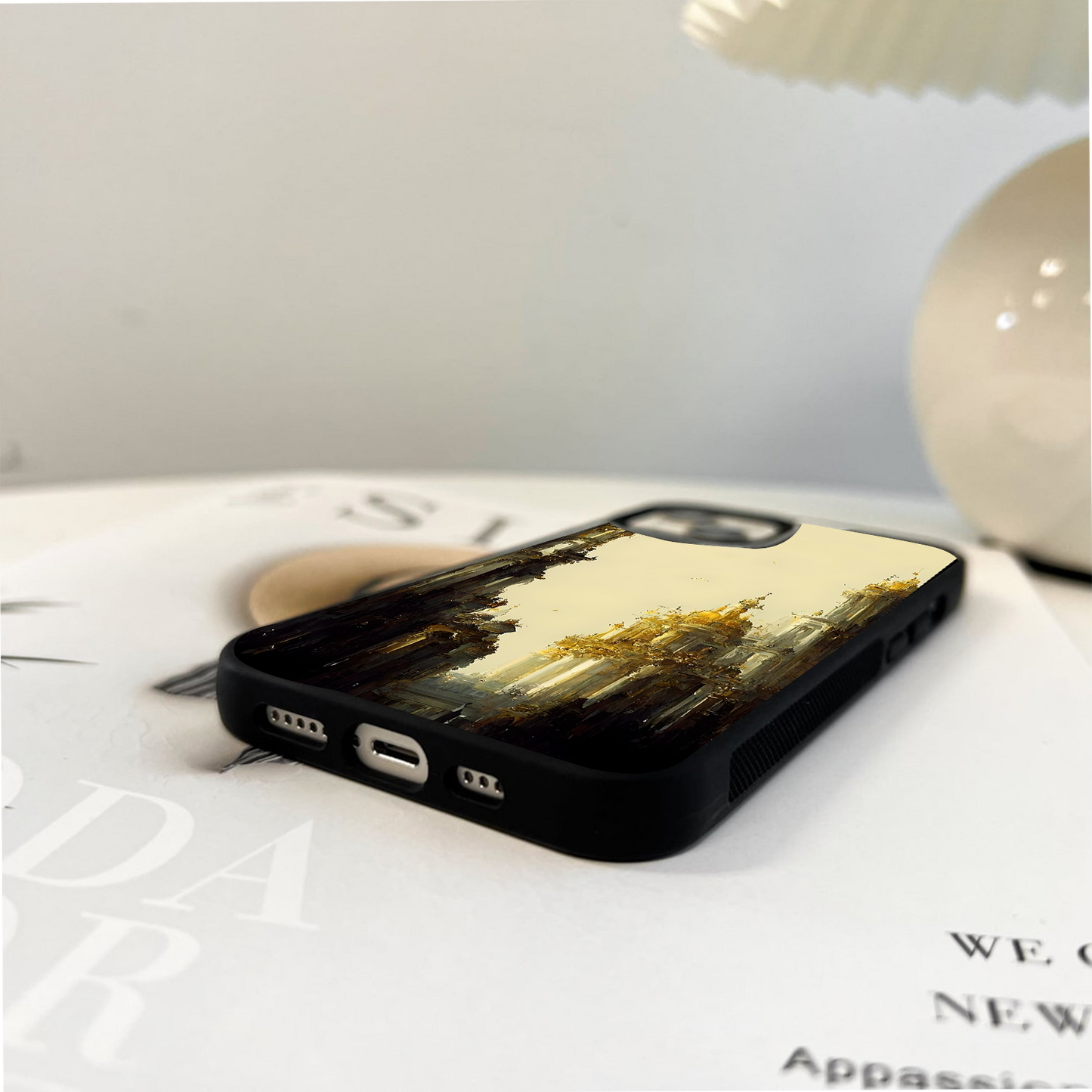 Golden Hour Realm Glass Case