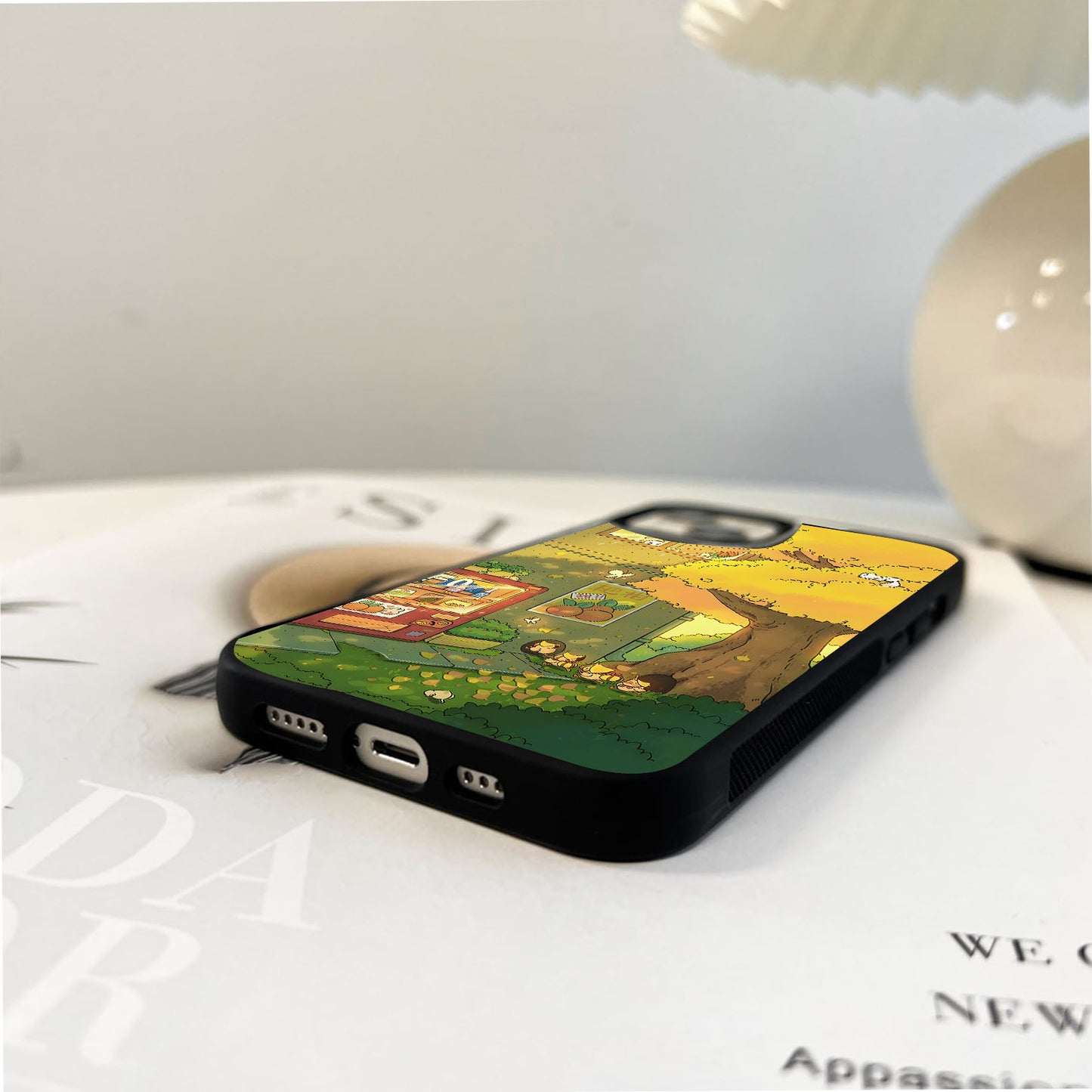 Golden Leaf Play Glass Case