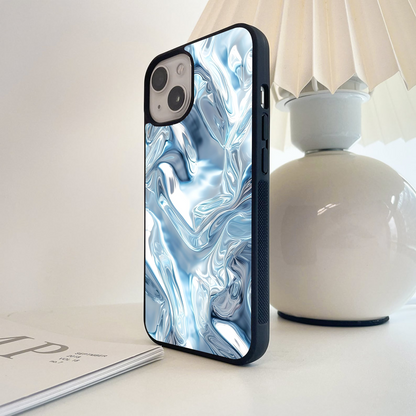 Melted Ice Aura Glass Case