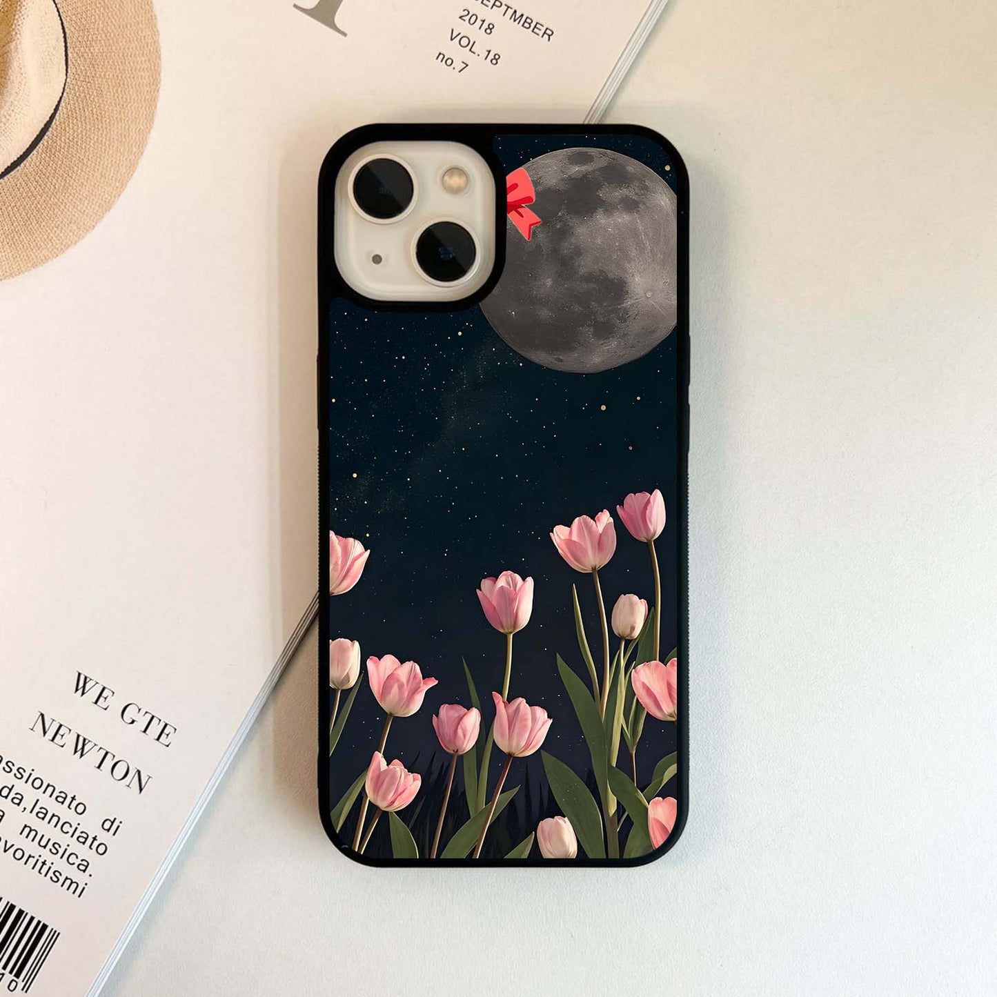 Moonlit Night Tulip Glass Case