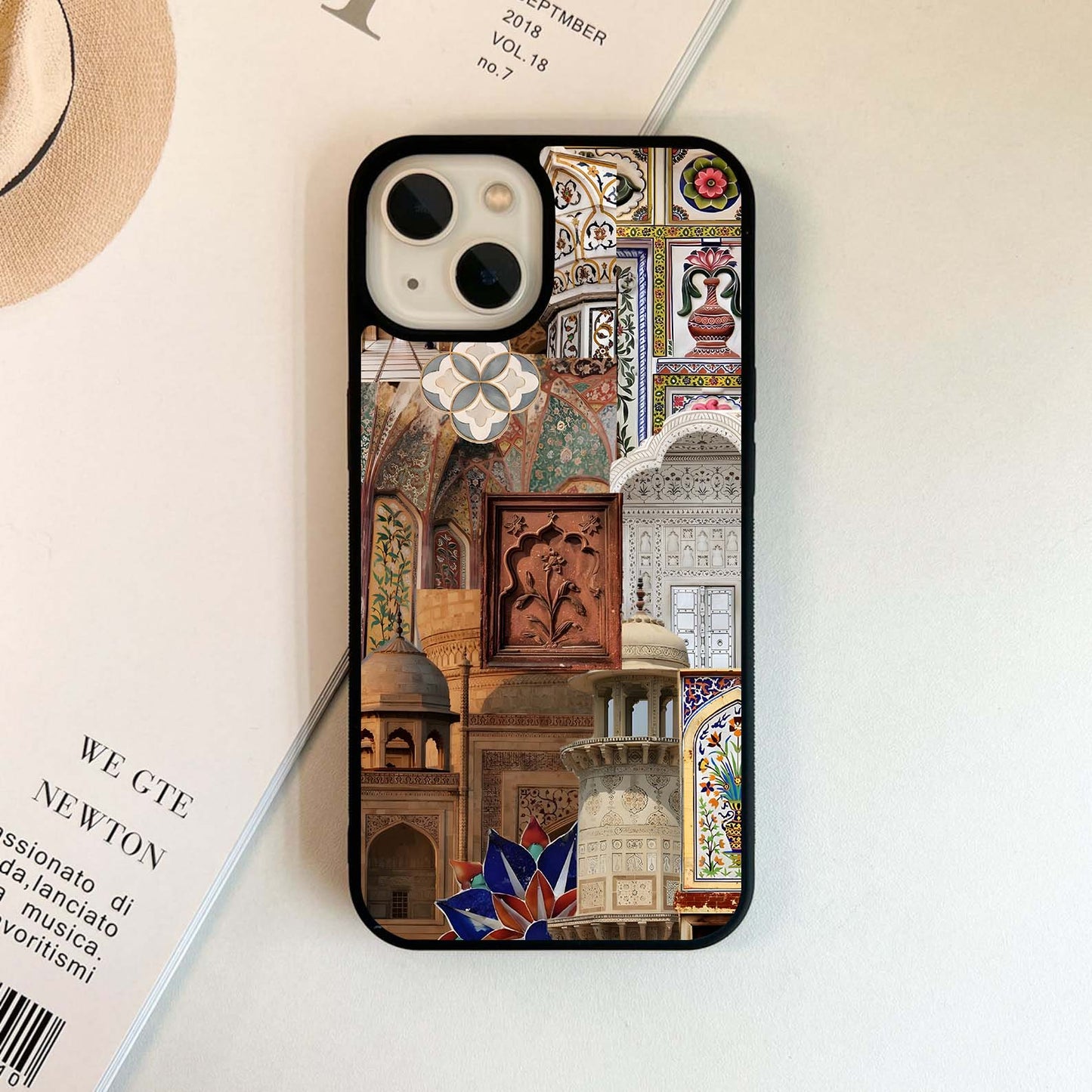 Mughal Palace Grandeur Glass Case