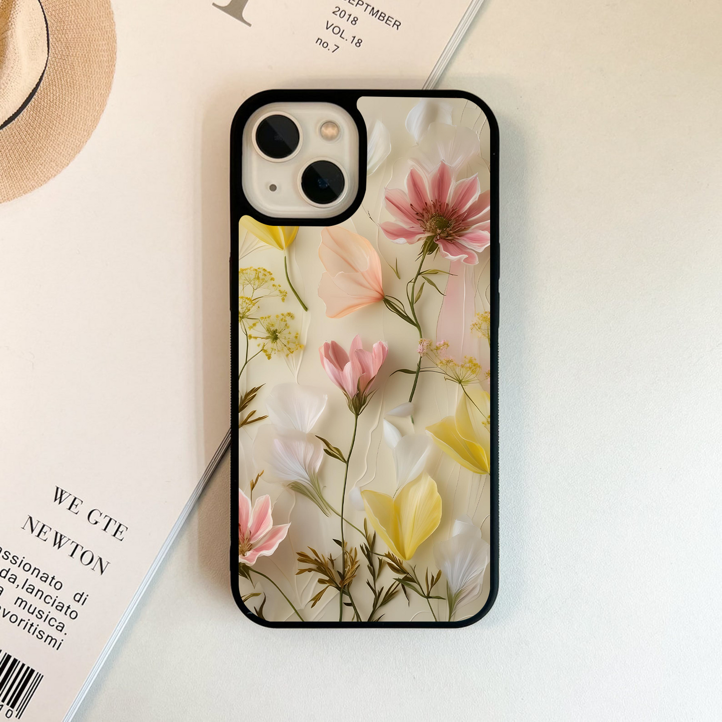 Whispering Petal Harmony Glass Case