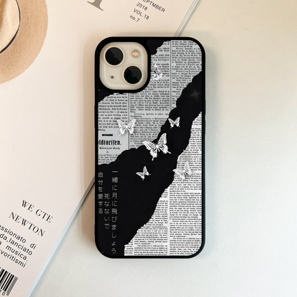 Silent Moon Flight Glass Case