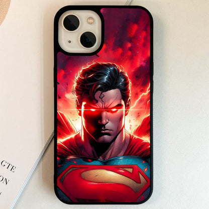 Superman Crimson Laser Fury Glass Case