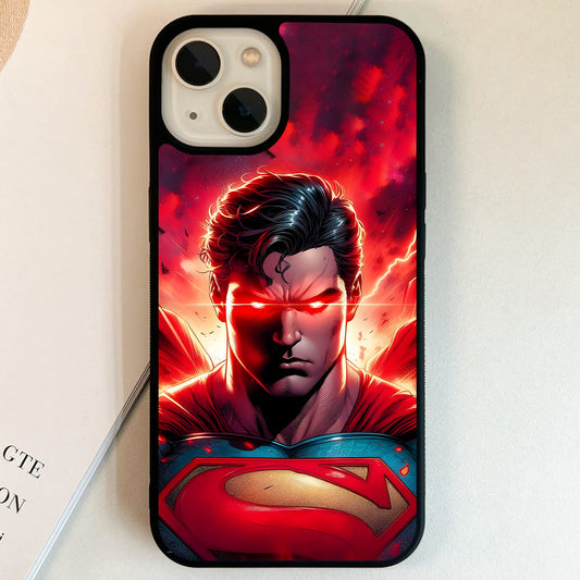 Superman Crimson Laser Fury Glass Case