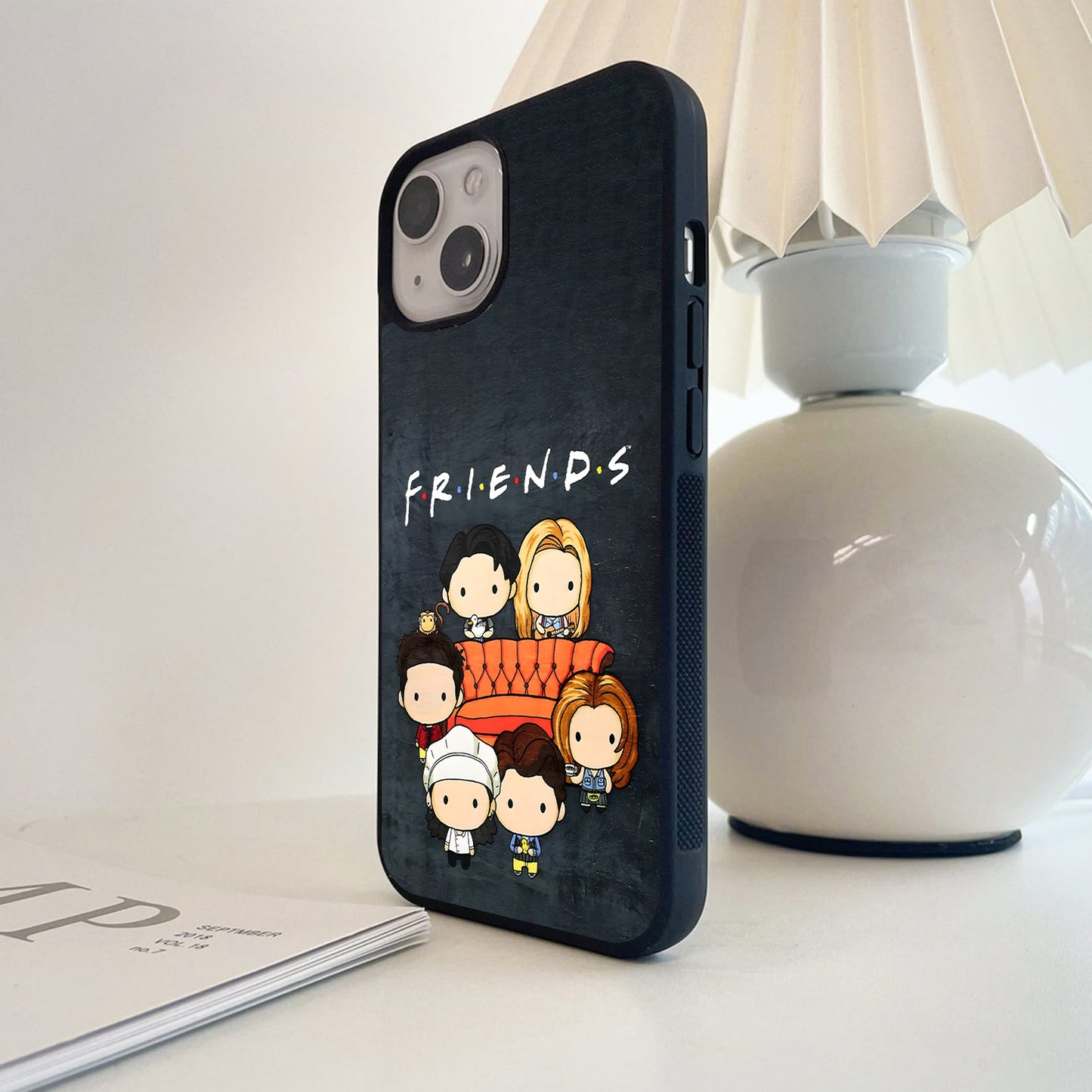Friend Couch Moments Glass Case
