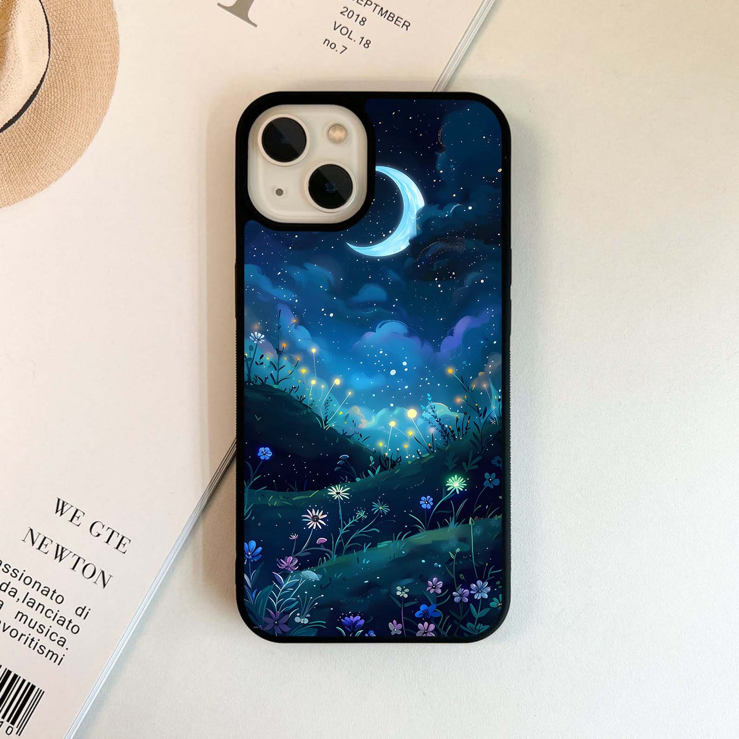 Celestial Night Meadow Glass Case