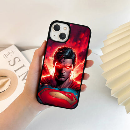 Superman Crimson Laser Fury Glass Case