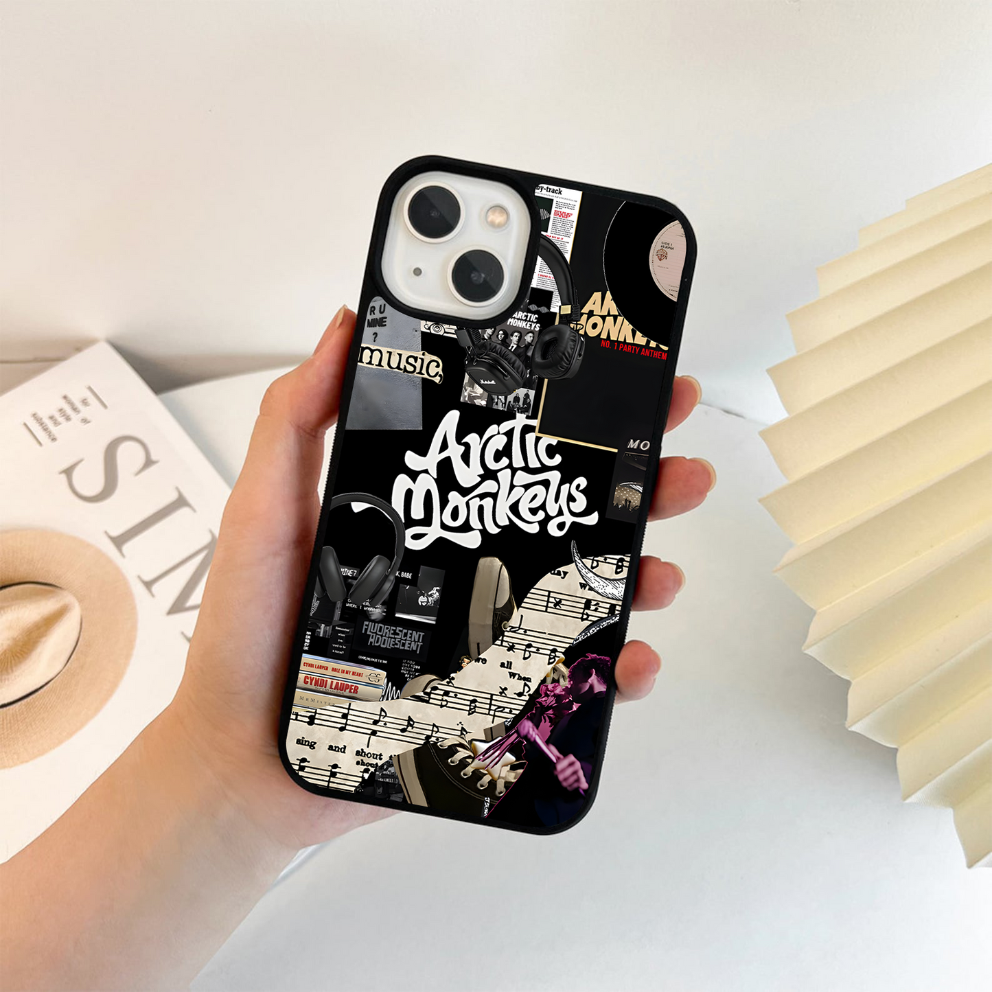 Indie Wave Vibes Glass Case