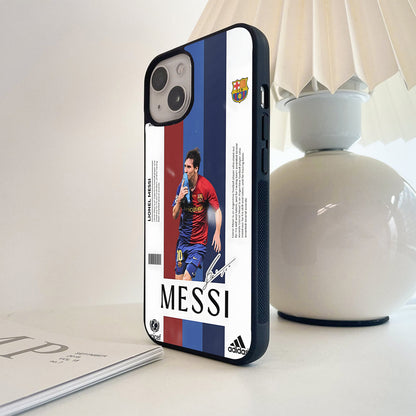 Lionel Messi Barcelona Legacy Glass Case