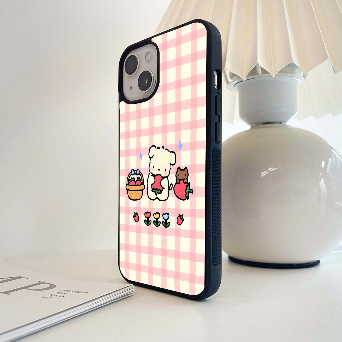 Berry Picnic Delight Glass Case