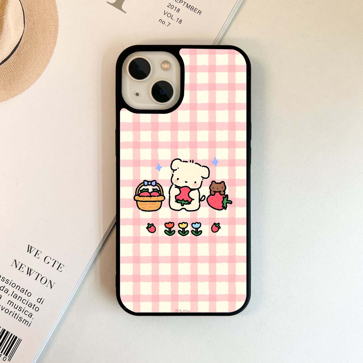 Berry Picnic Delight Glass Case