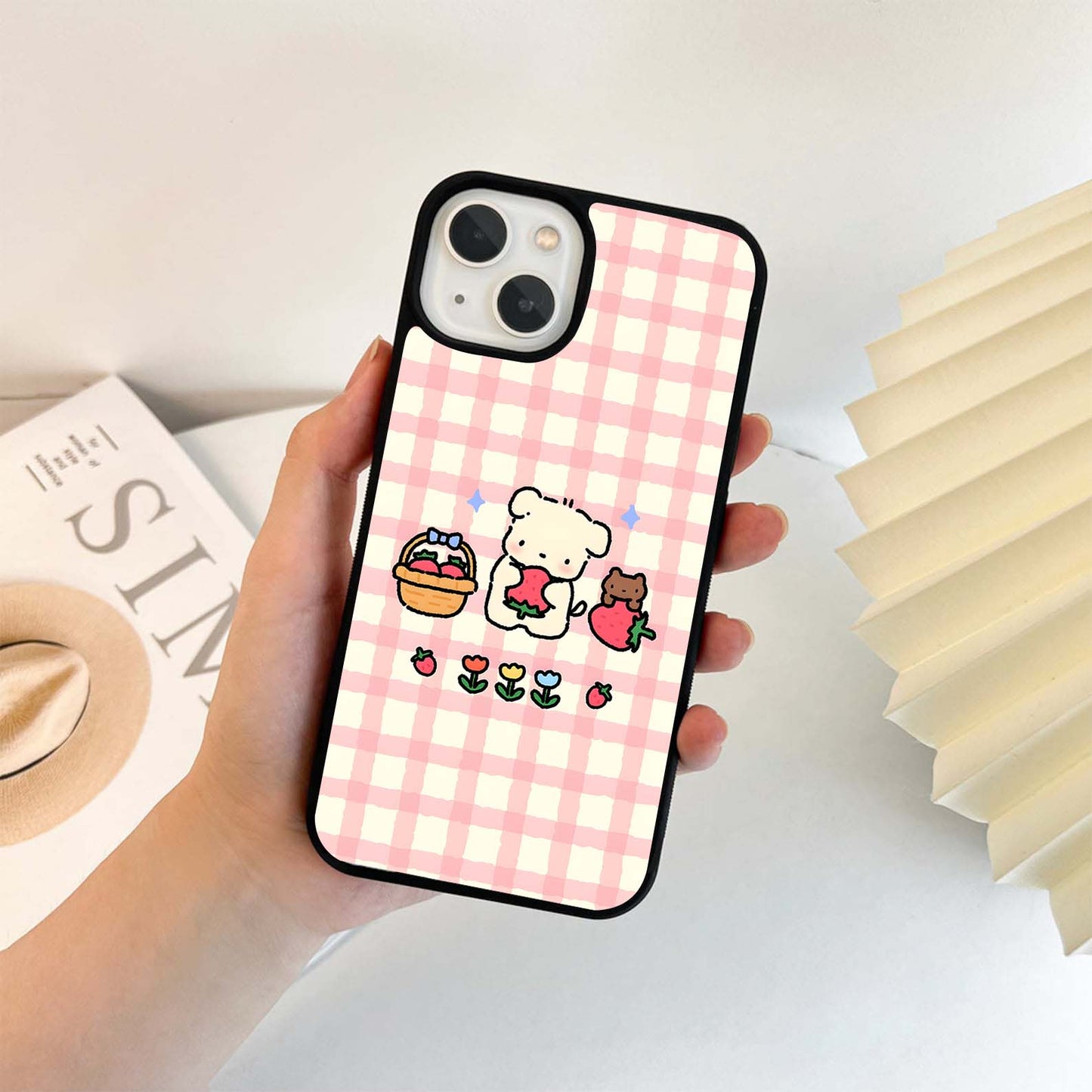 Berry Picnic Delight Glass Case