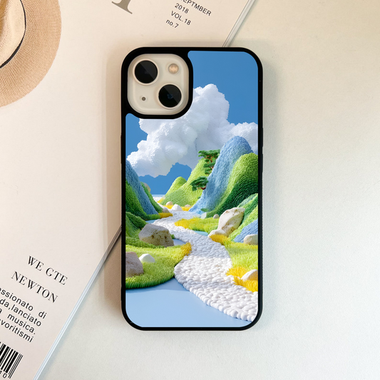 Fluffy Path Vibes Glass Case