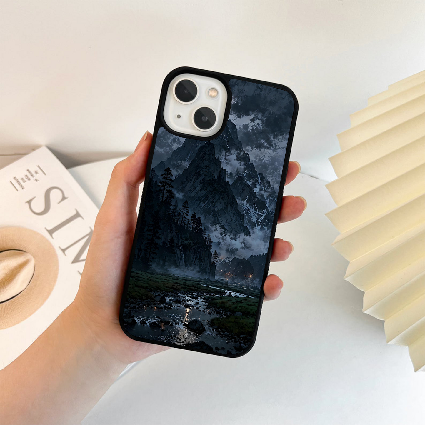 Midnight Peak Majesty Glass Case