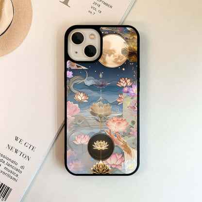 Moon & Bloom Glass Case