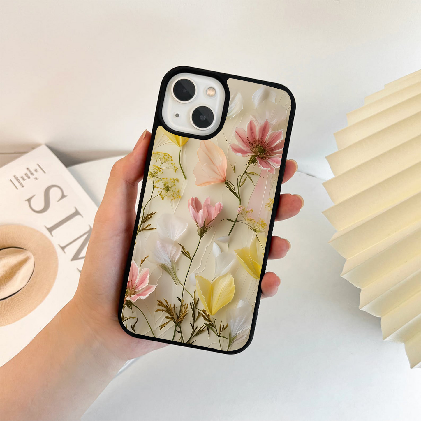 Whispering Petal Harmony Glass Case