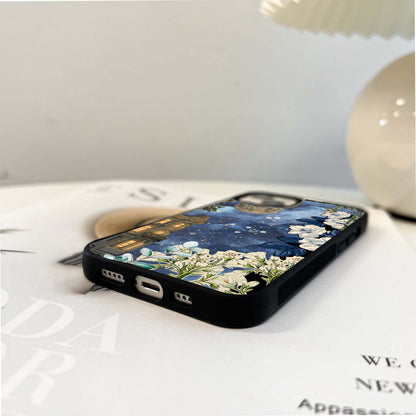 Moonlit Garden Glow Glass Case