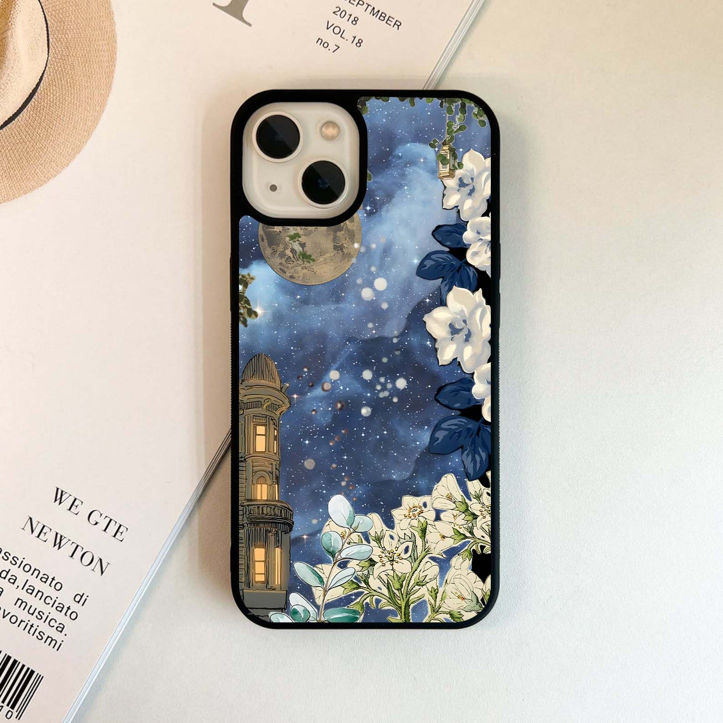 Moonlit Garden Glow Glass Case