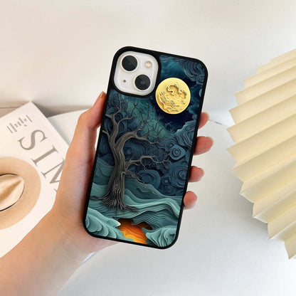 Moon Whisper Woods Glass Case