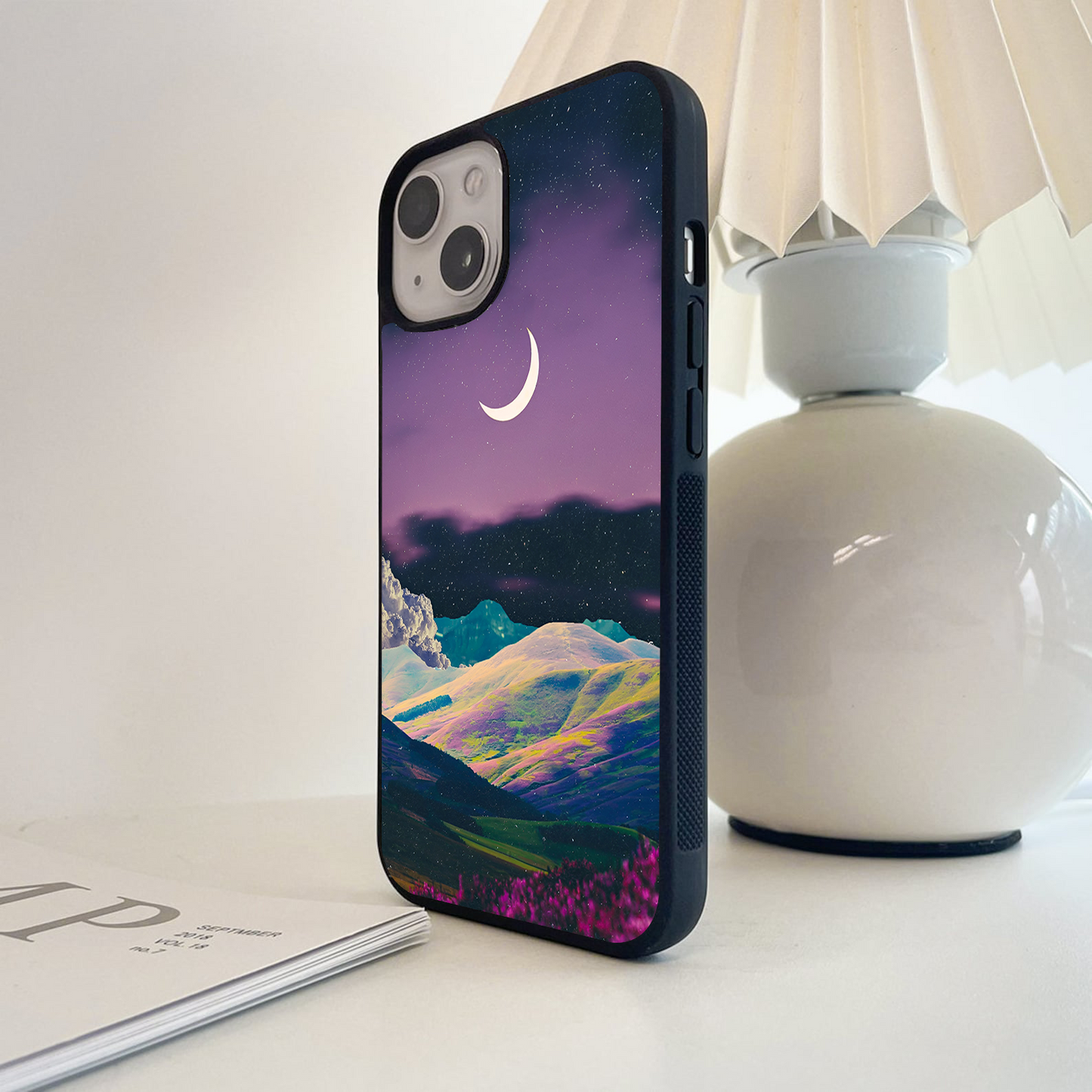 Dreamlight Crescent Glow Glass Case