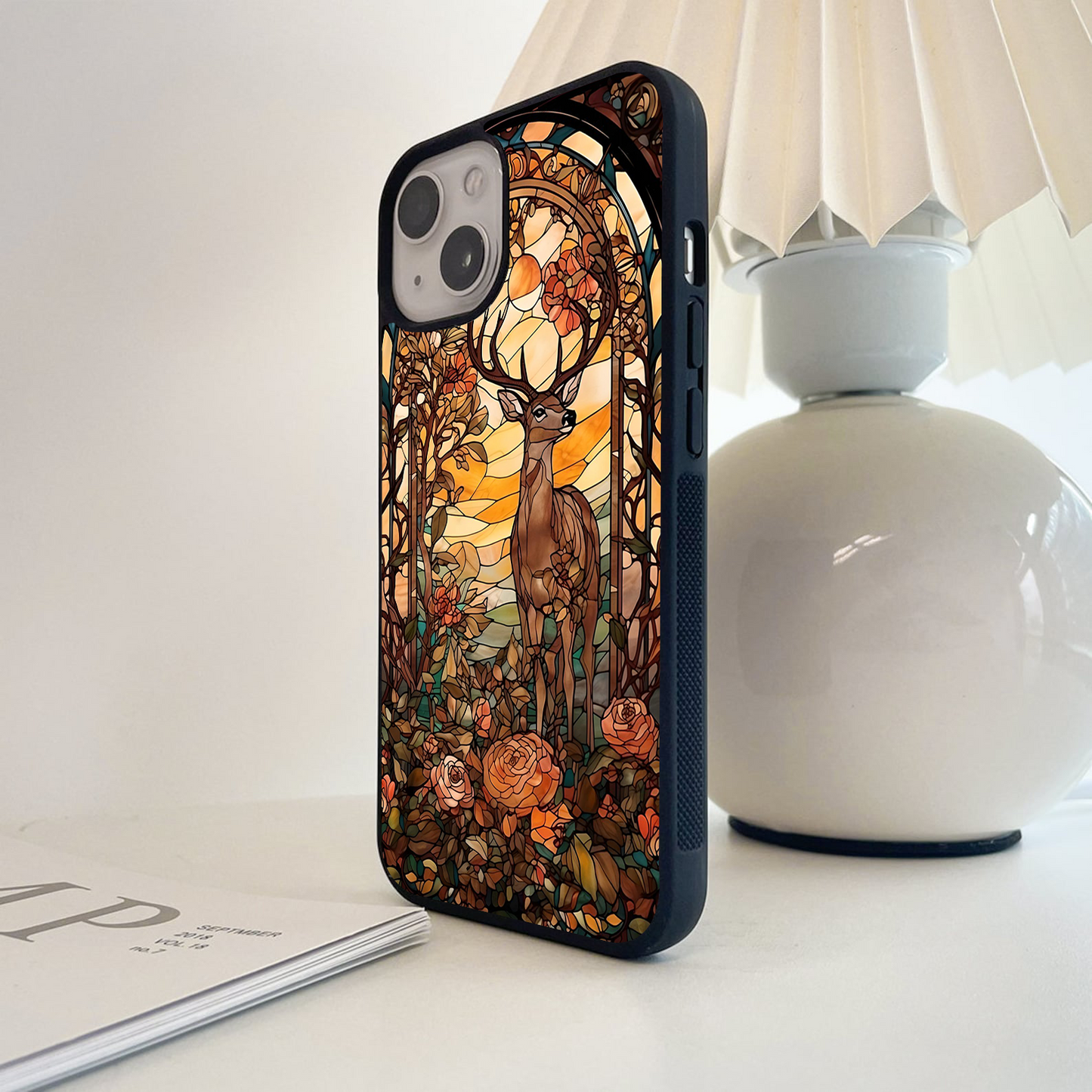 Enchanted Stag Glass Case