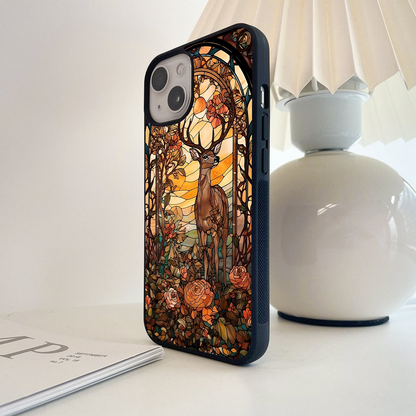 Enchanted Stag Glass Case