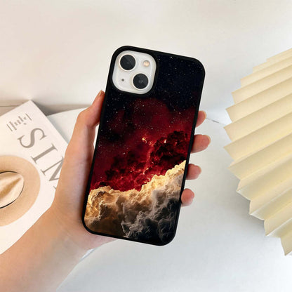 Nebula Flame Skies Glass Case